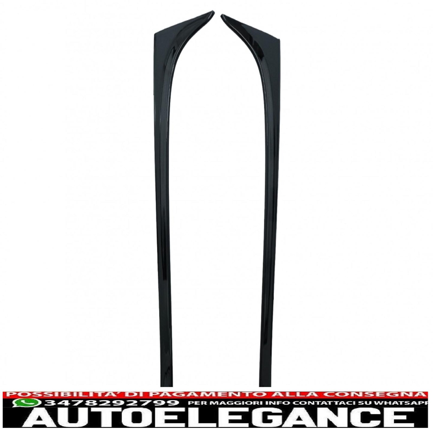 Rear Window Wing Spoiler Suitable for VW Golf 7 &amp; 7.5 (2012-2020) GTI Piano Black Design