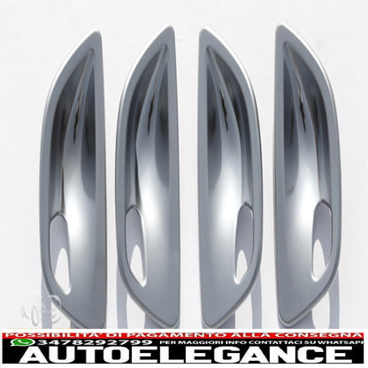 buchi maniglie porta gusci rivestimento porta cromato per bmw serie 5 f10 e f11-mostra il titolo originaletesto originale maniglia rientranze conchiglie rivestimento porta cromato per bmw 5 serie f10 e f11 AUTOELEGANCERICAMBI
