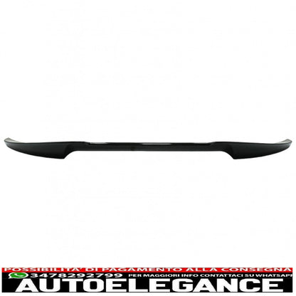 trunk spoiler suitable for bmw 4 series gran coupe f36 (2014-up) m4 csl design piano black 