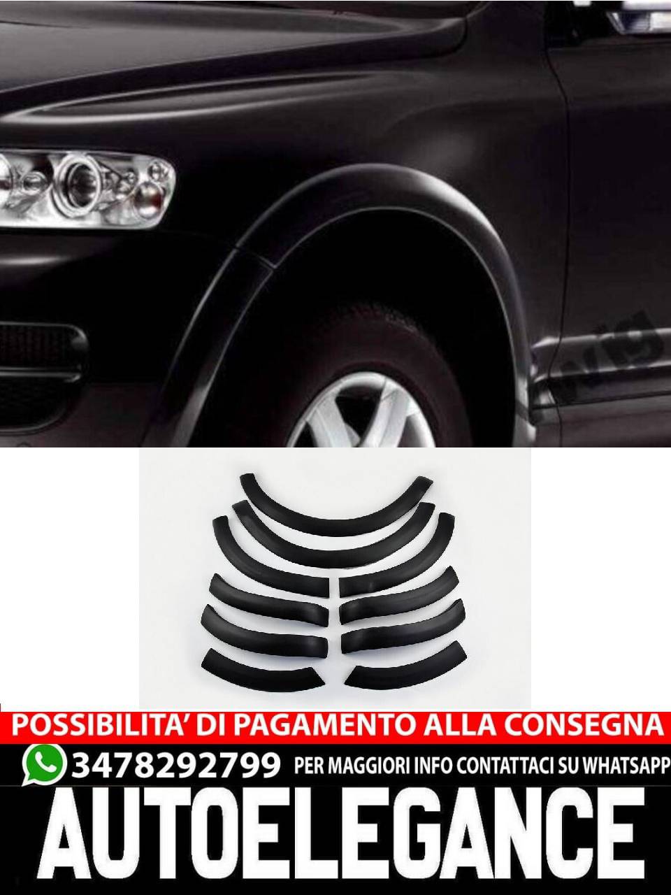 PARAFANGHI adatto per VW TOUAREG 2002-2006