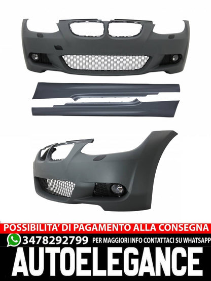 Paraurti anteriore con minigonne adatto per BMW Serie 3 E92 Coupé E93 2006-2009
