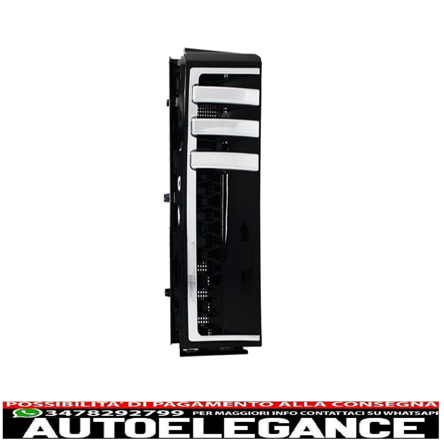 Side Air Vent Grilles Suitable for Land Range Rover Vogue III L322 (2002-2012) Autobiography Design Piano Black Edition