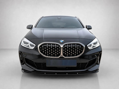👉SPLITTER ANTERIORE PER BMW M135i F40 ABS NERO LUCIDO👈