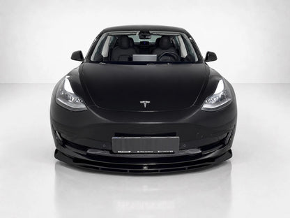 👉Splitter Anteriore V.2 adatto per Tesla Model 3 2017-2023 ABS Nero Lucido👈