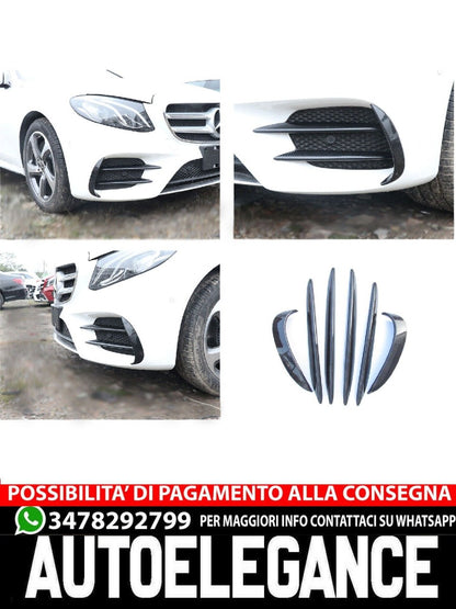 ADATTO PER MERCEDES W213 A238 CLASSE E AMG LINE (VOR FACELIFT) AERO FLAPS