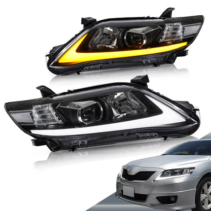 Fari LED sequenziali per Toyota Camry 2010-2011 ABS, PMMA, VETRO Materiale YAA-K