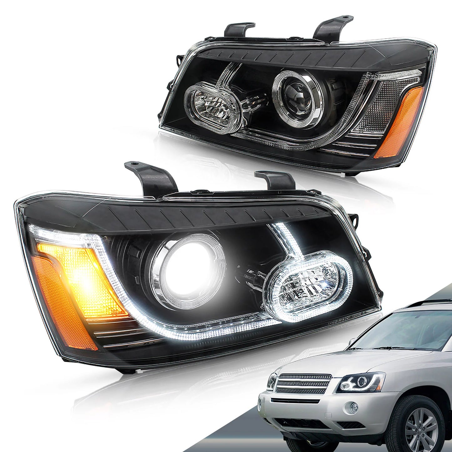 Toyota Highlander LED proiettore fari 2001-2007 (adatto per modelli USA)