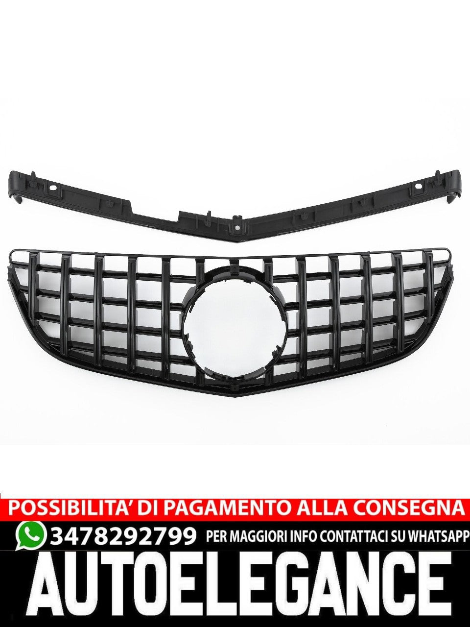 Sports grille for Mercedes W207 FACELIFT PANAMERICANA AMG GT 