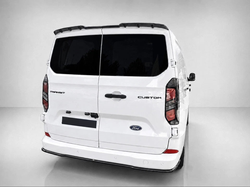 👉Splitter Posteriore adatto per Ford Transit Custom MK2 VW T7 Nero Lucido👈