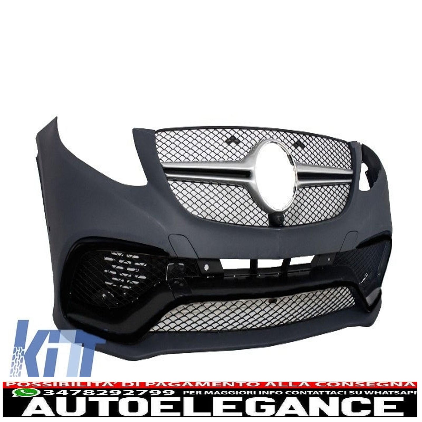 kit carrozzeria completo adatto per mercedes gle w166 suv (2015-2018)