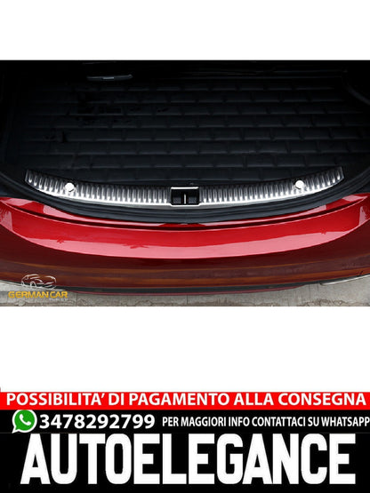Per Mercedes Classe C W205 parabordo bagagliaio in acciaio inox V2A