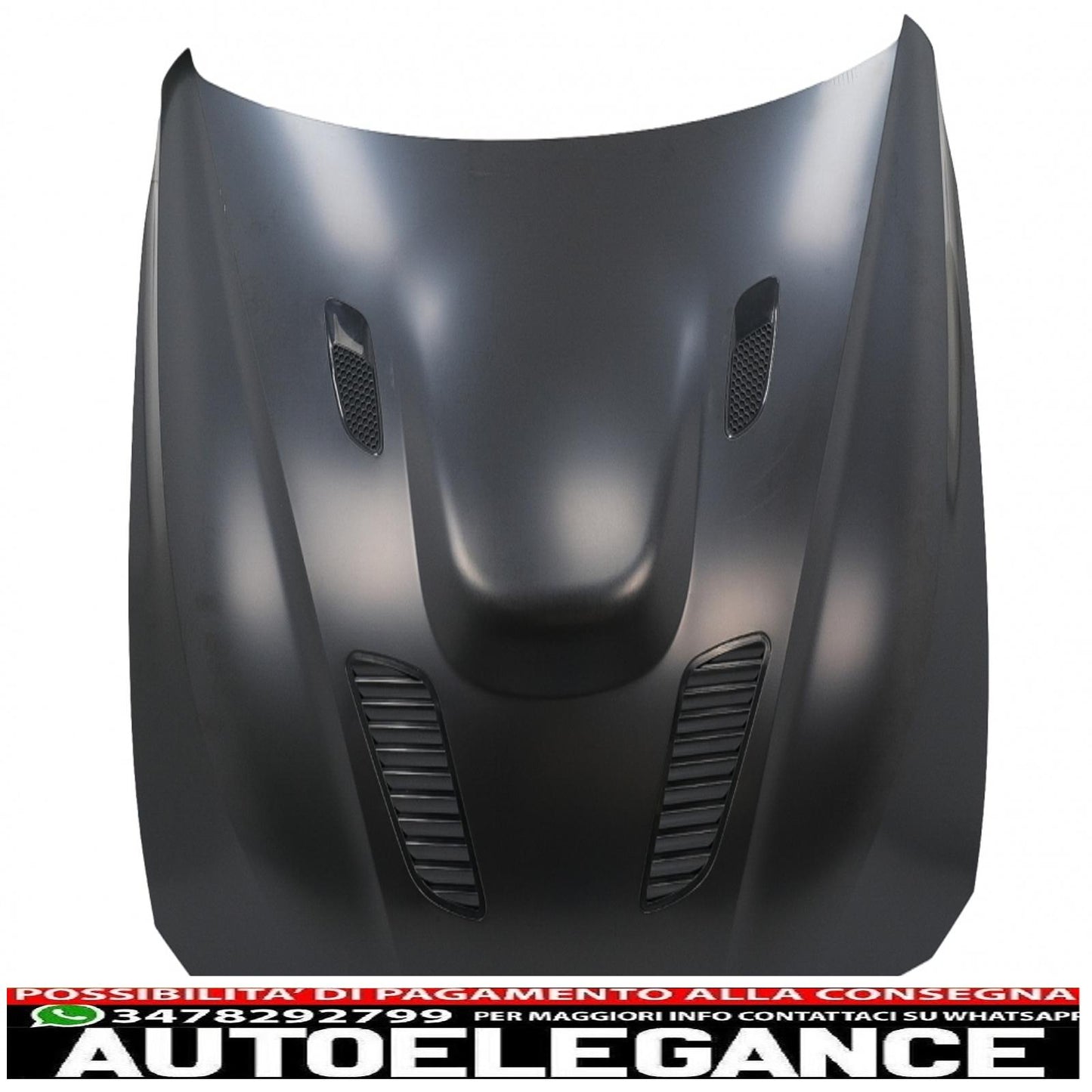 cofano cofano adatto per bmw serie 3 f30 f31 f35 (2011-2019) serie 4 f32 f33 f36 gran coupe (2011-2019) m3 m4 gts look AUTOELEGANCERICAMBI