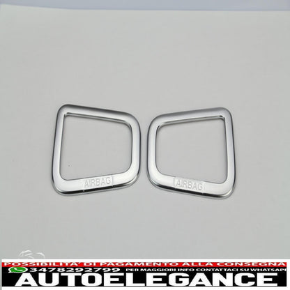 chrome frame panel air nozzles ventilation dashboard land rover discovery 4 l319 - show original titleoriginal textchromrahmen blende luftdüsen lüftung armaturenbrett land rover discovery 4 l319