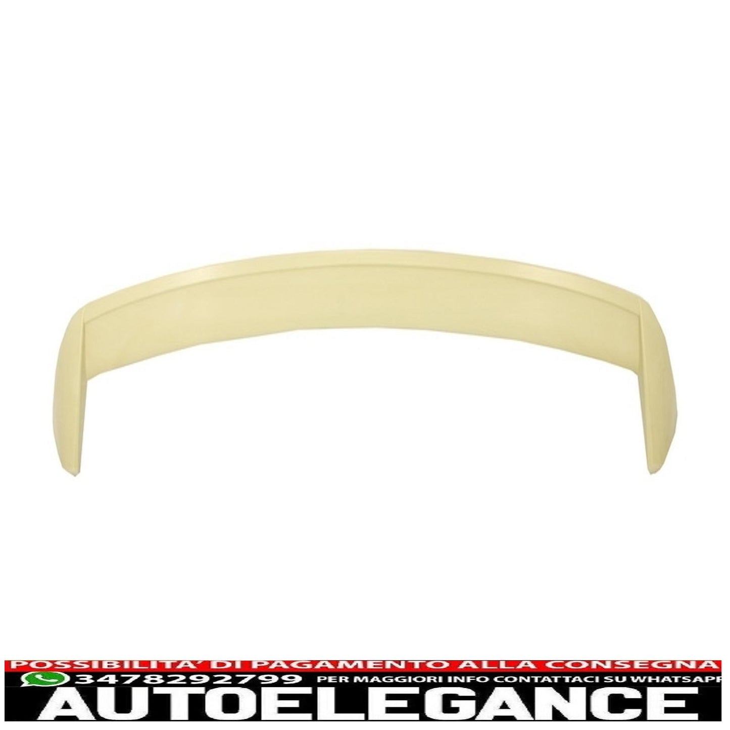 spoiler sul tetto del parabrezza posteriore adatto per vw golf 7 vii (2012-2017) r design