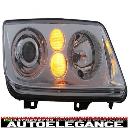 headlights suitable for vw bora (09.1998-07.2005) chrome