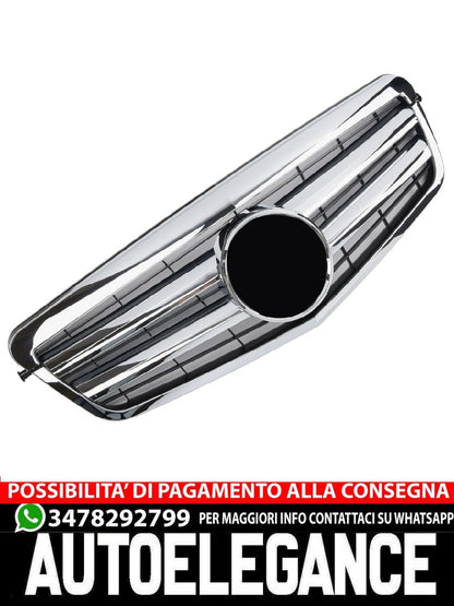 Griglia sportiva per Mercedes W212 S212 E FINO AL 2013 cromata AMG LOOK
