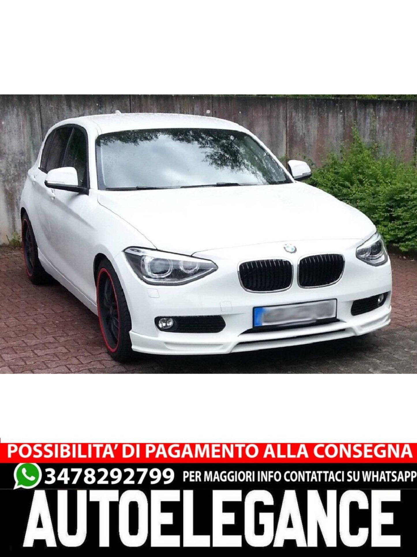 SPOILER suitable for BMW 1 F20 F21 2011-2015