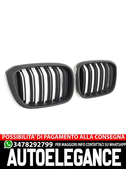 GRIGLIA PER BMW X3 X4 G01 G02 NERO OPACO
