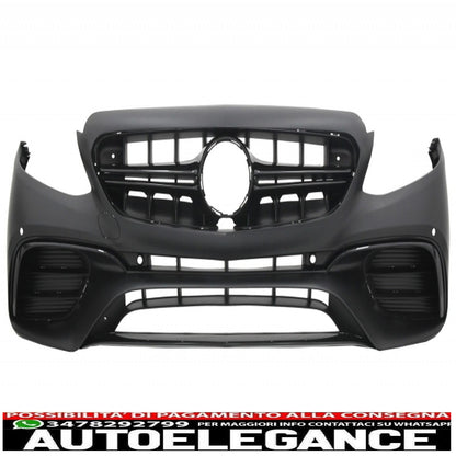 body kit suitable for mercedes e-class w213 (2016-2019) e63 design with black exhaust tips