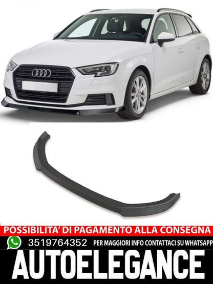 Spoiler splitter sottoparaurti con ABE per Audi A3 8V