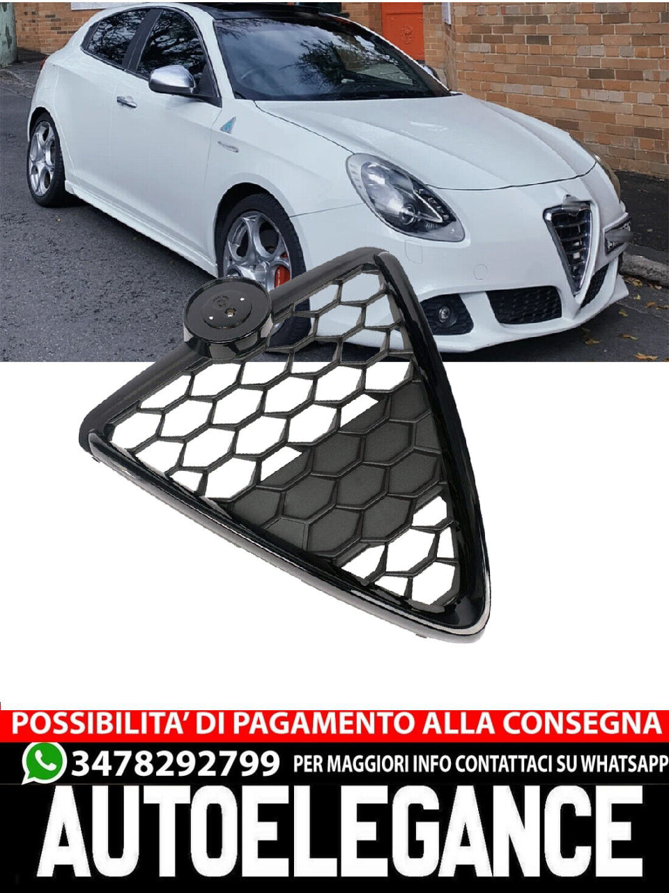 GRILLE suitable for Alfa Romeo Giulietta 940 2010-2022 