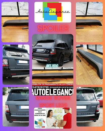 ROOF SPOILER SUITABLE FOR RANGE ROVER SPORT L320 LIFT 2010-2013 AUTOBIOGRAPH LOOK