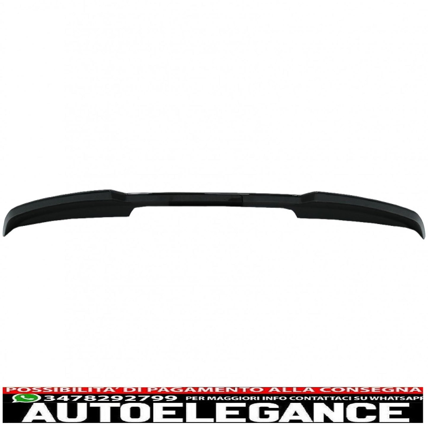 roof spoiler suitable for audi a6 avant facelift 4g c7 (2015-2018) piano black