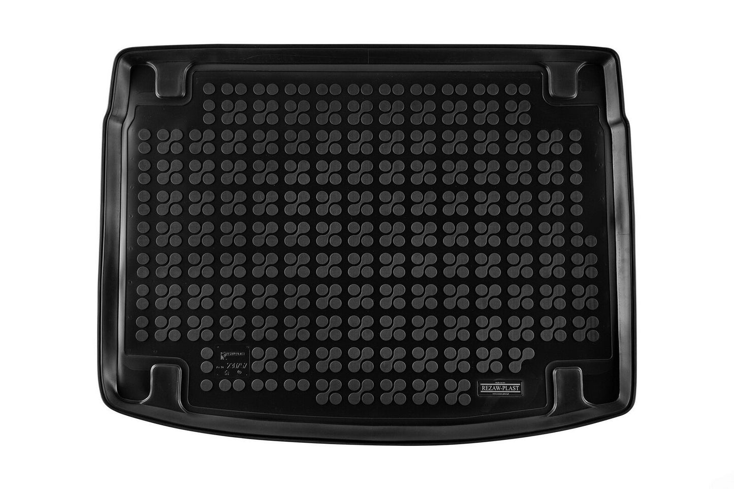 Rubber boot mat for Kia CEED III CD Hatchback 18- black odorless