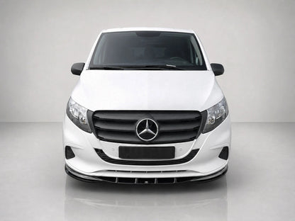 👉Splitter anteriore per Mercedes Vito W447 facelift (2024-) ABS nero lucido👈