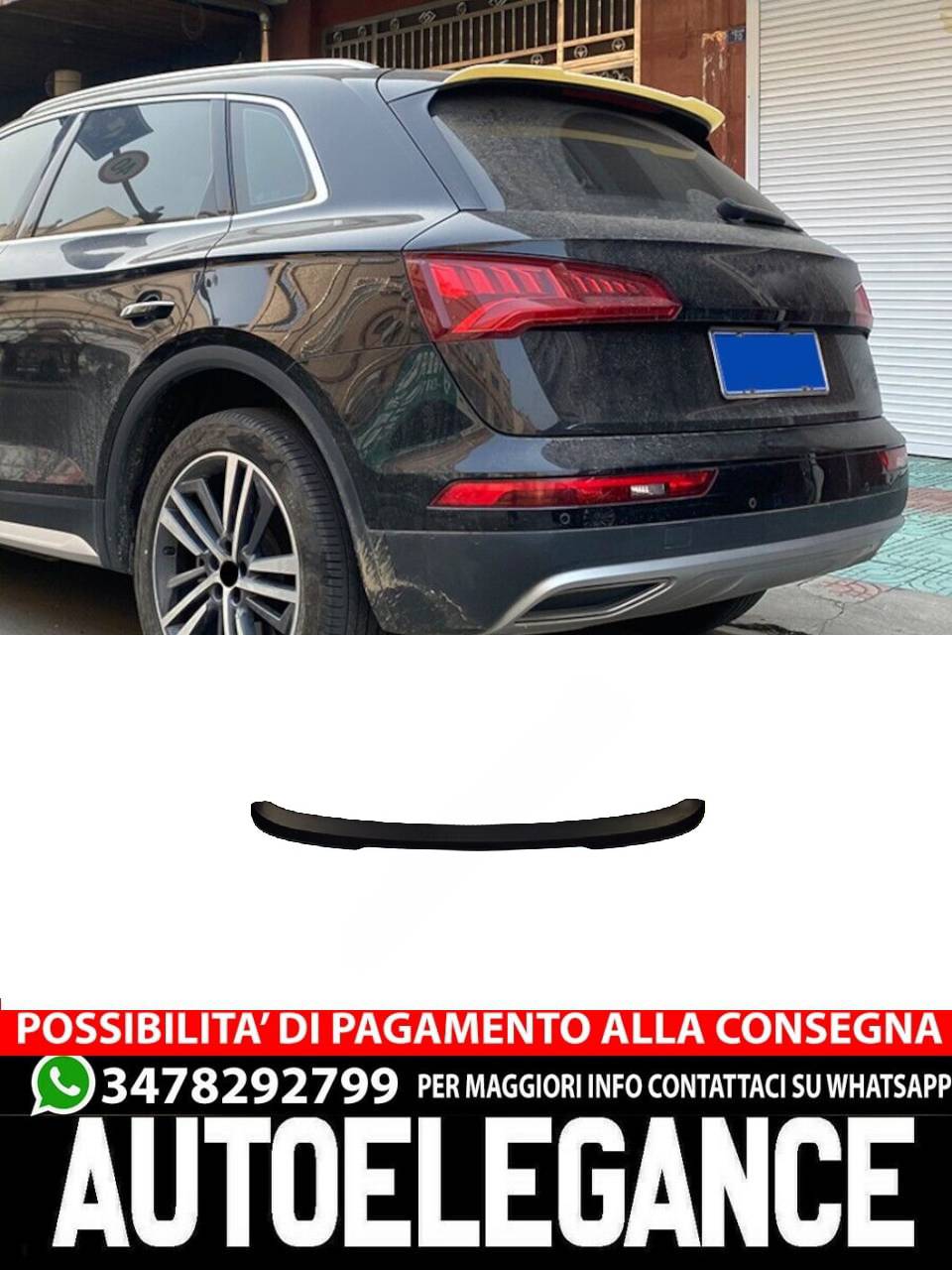 SPOILER adatto per AUDI SQ5/Q5 II 2016+