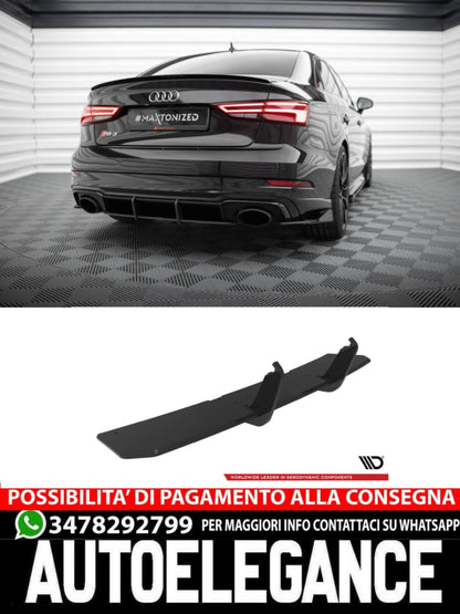 STREET PRO DIFFUSORE POSTERIORE adatto per AUDI RS3 BERLINA 8V FACELIFT 2017 - 2020