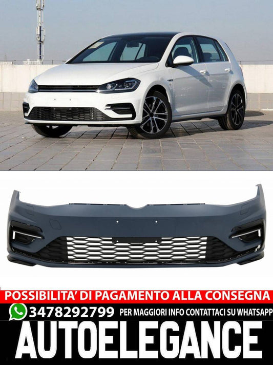 Front bumper suitable for VW Golf 7.5 (2017-2020) R Line Design 