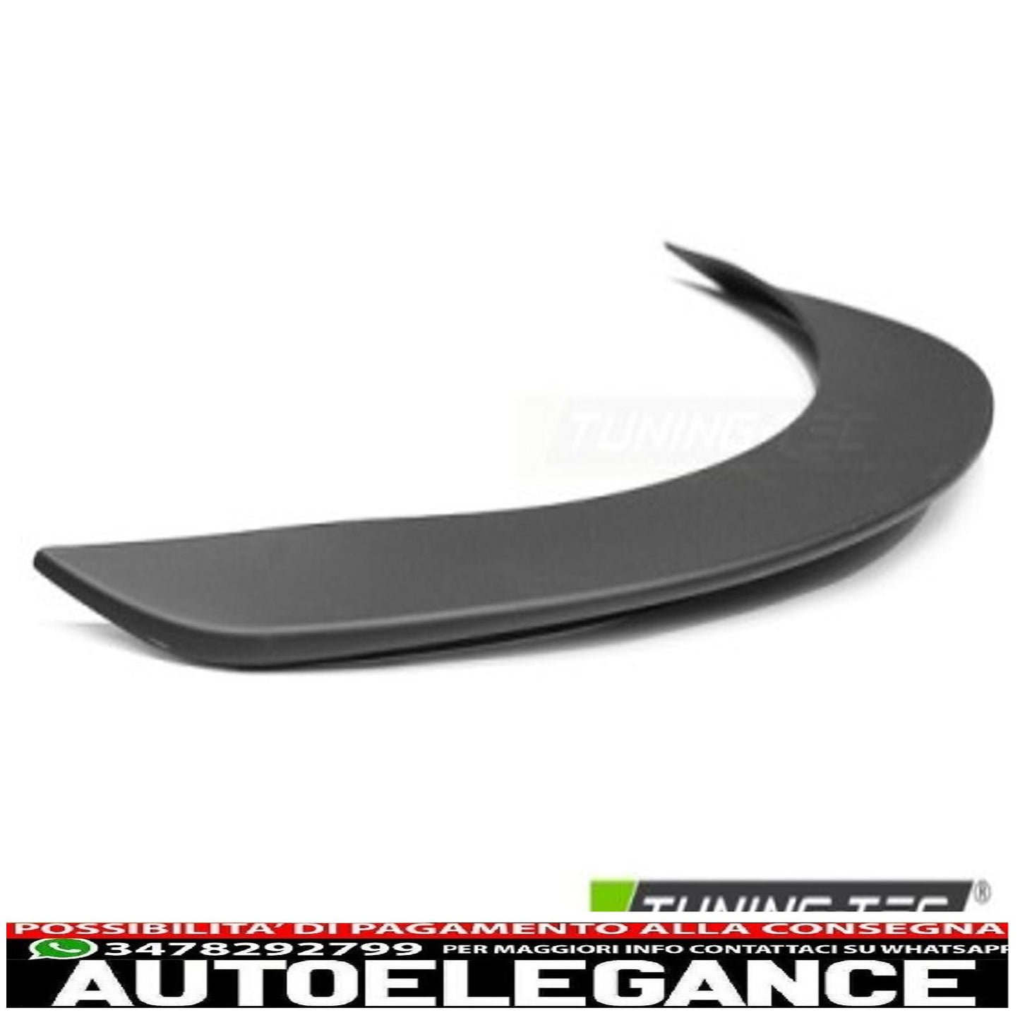 spoiler per bagagliaio stile j adatto a tesla 3 17-