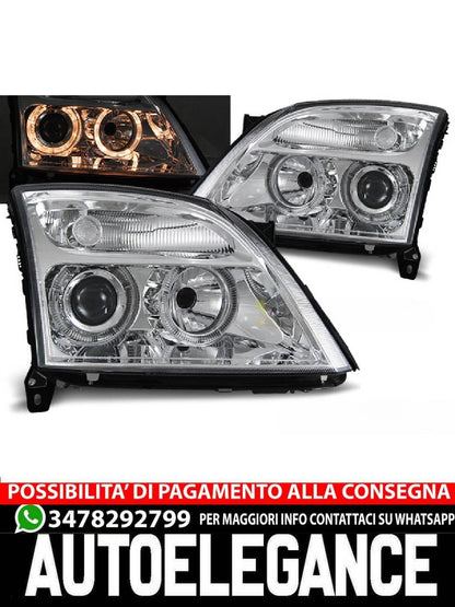 OPEL VECTRA C 04.02-08.05 ANGEL EYES CHROME 