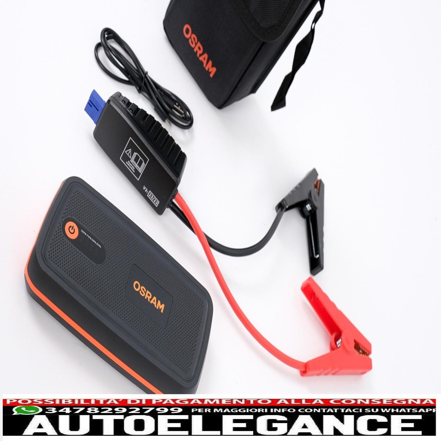 osram jump starter kit batteria start 300 12v obsl300
