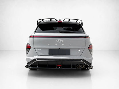 👉Splitter posteriore per Hyundai Kona N-Line MK2 (2022-) ABS nero lucido👈