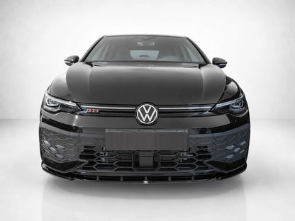 👉Splitter anteriore V.1 per VW Golf MK8 FL GTI/GTE/R-Line 24- ABS nero lucido👈