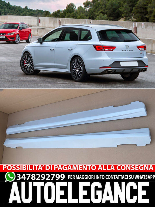 SKIRT FOR SEAT LEON 5F ST SPORTS TOURER / STATION WAGON AERO STYLE 2012-2020 