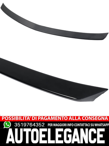Rear Spoiler Suitable for Mercedes C-Class W204 Sedan Sport Black 
