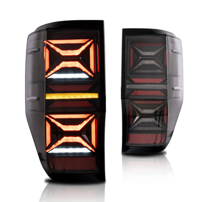Luci posteriori a LED per Ford Ranger T6 2012-2018 (PX MKII, Base, XL, XLT, Limited) (non per modelli USA)