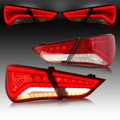 Fanali posteriori Full LED per Hyundai Sonata 6th Gen Sedan 2011-2014