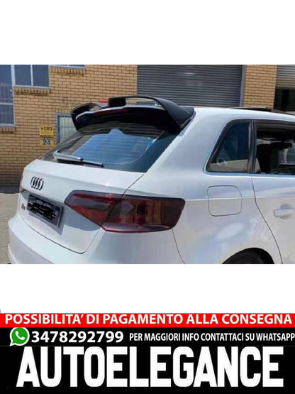 SPOILER adatto per AUDI A3 8V 3D 5D Hatchback 2012-2020