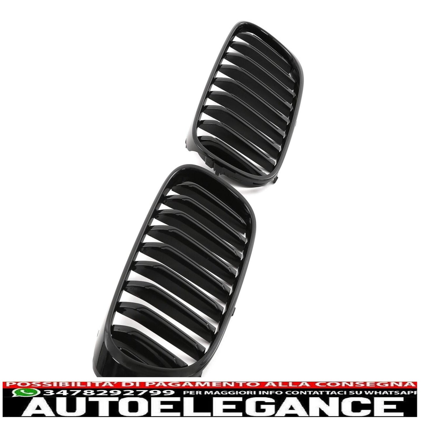 se ajusta a la parrilla deportiva bmw serie 7 pre-lci g11 g12 negro brillante