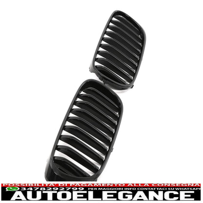 se ajusta a la parrilla deportiva bmw serie 7 pre-lci g11 g12 negro brillante