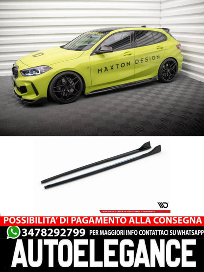 MINIGONNE LATERALI V.5 ADATTE PER BMW 1 F40 M-PACK/ M135I  (2019 - )