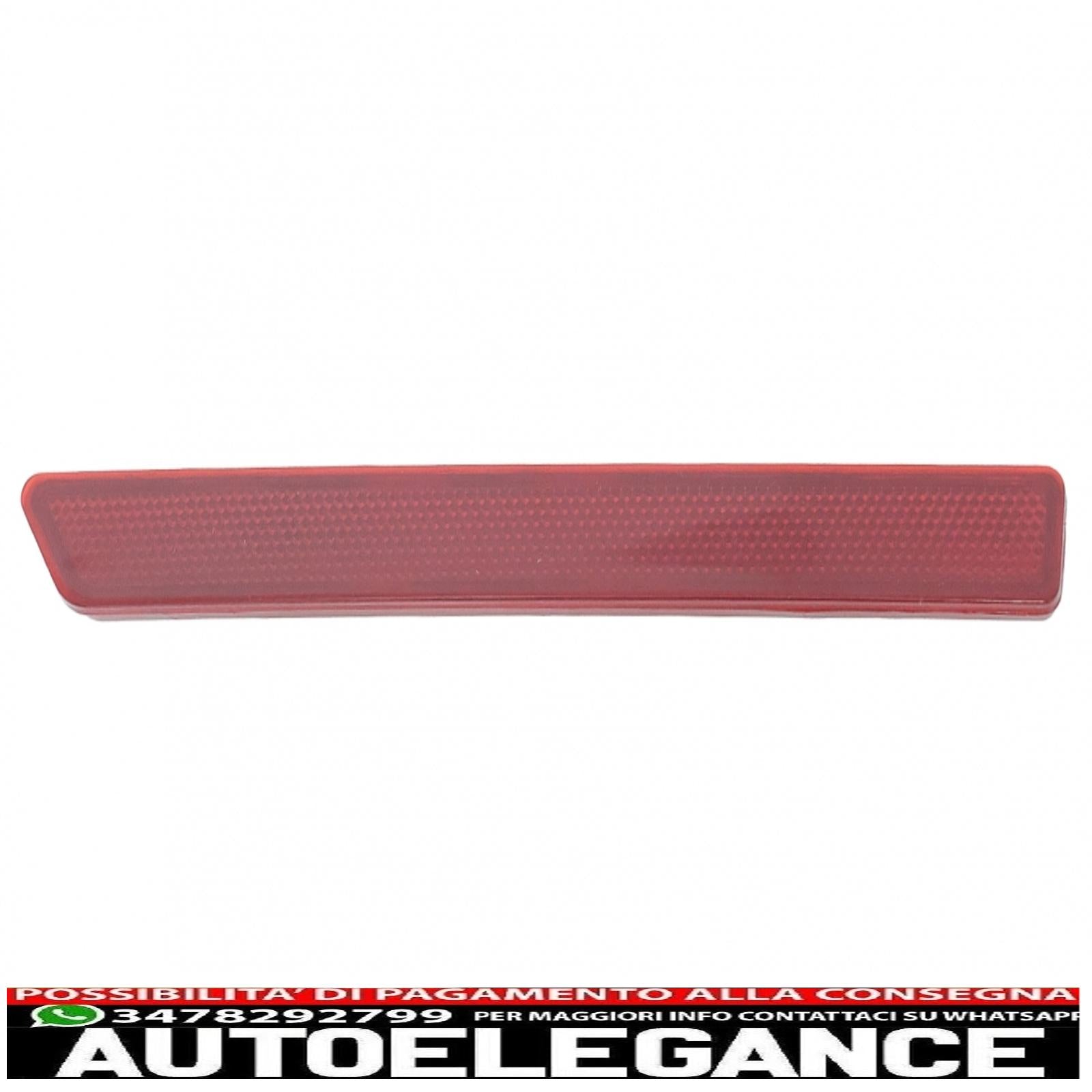 catadiottro rosso adatto a bmw serie 3 f30 (2011-2019) solo evo design paraurti posteriore lato destro AUTOELEGANCERICAMBI