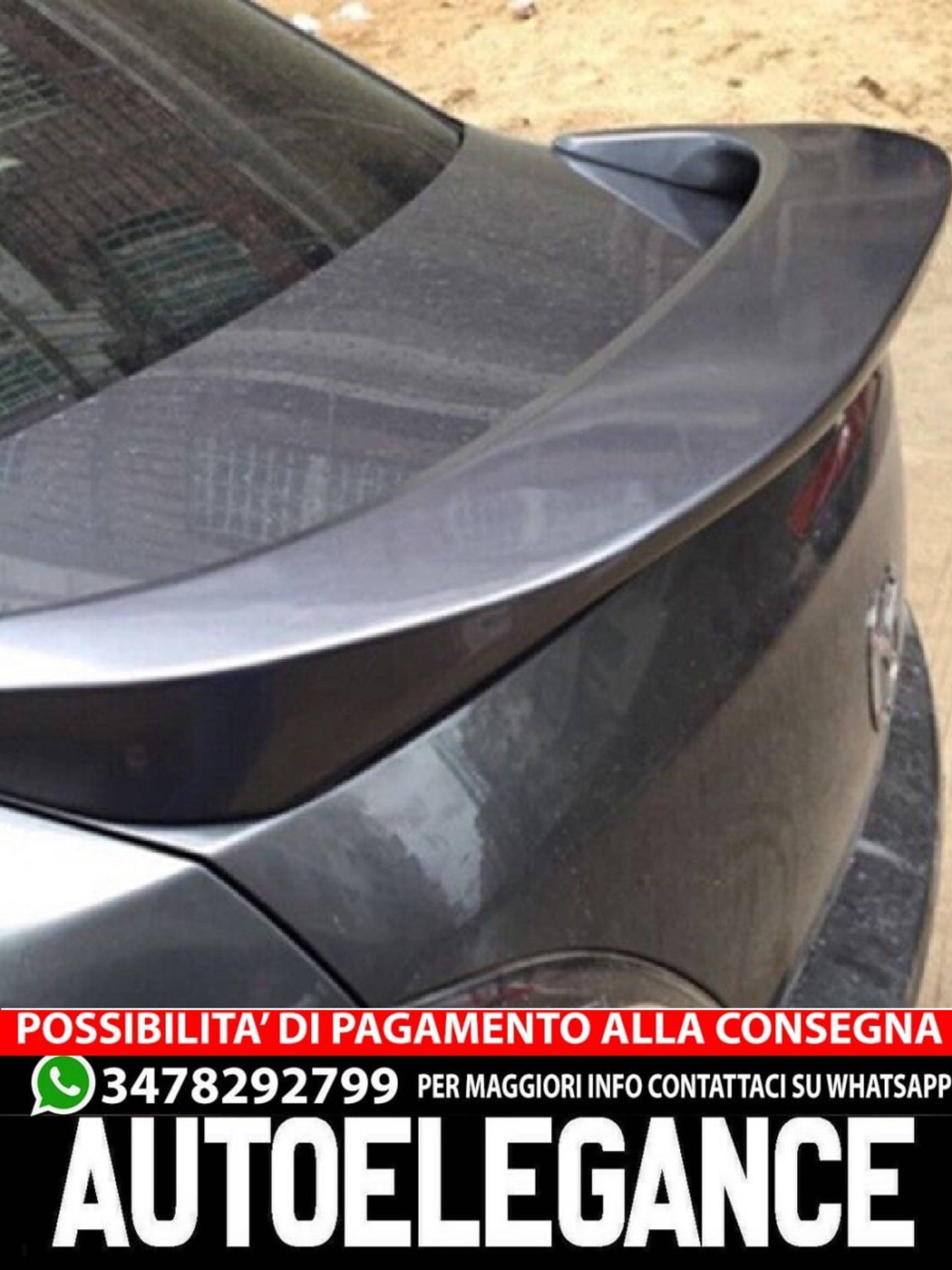 SPOILER adatto per Mazda 6 MK2 sedan 2007-12