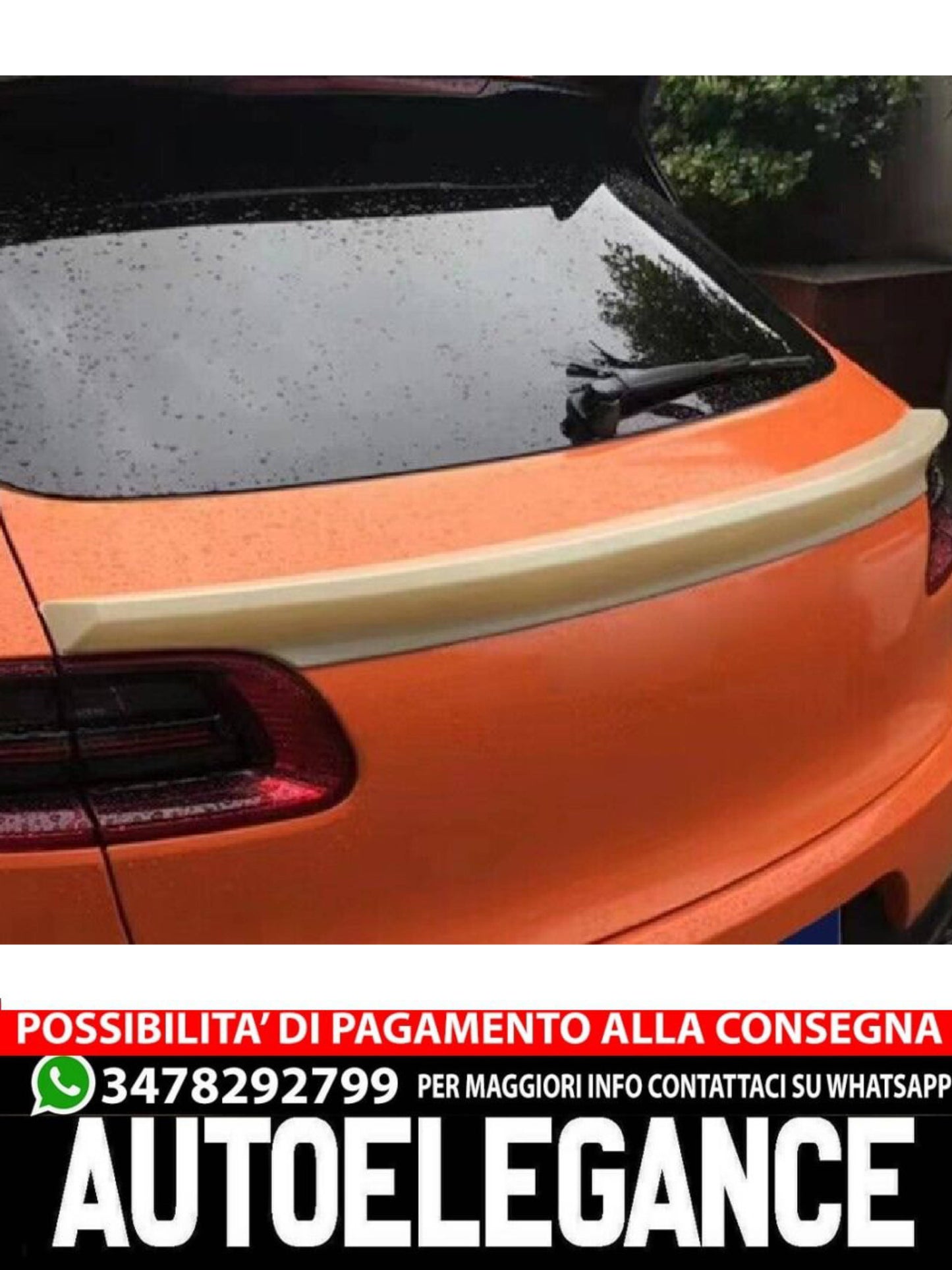 SPOILER adatto per Porsche Macan 2013-2018