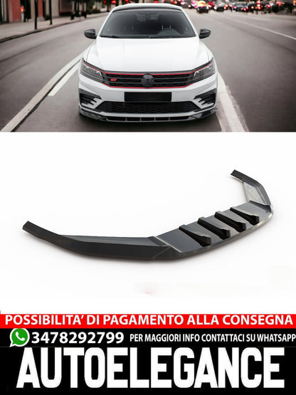 FRONT SPLITTER SUITABLE FOR V.2 VOLKSWAGEN PASSAT GT B8 FACELIFT USA 