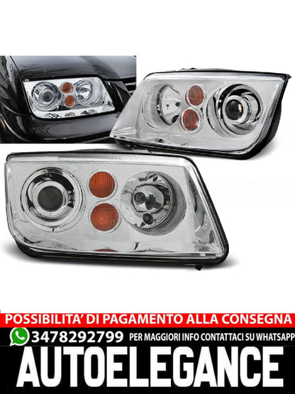 FARI CROMATI per VW BORA 09.98-07.05